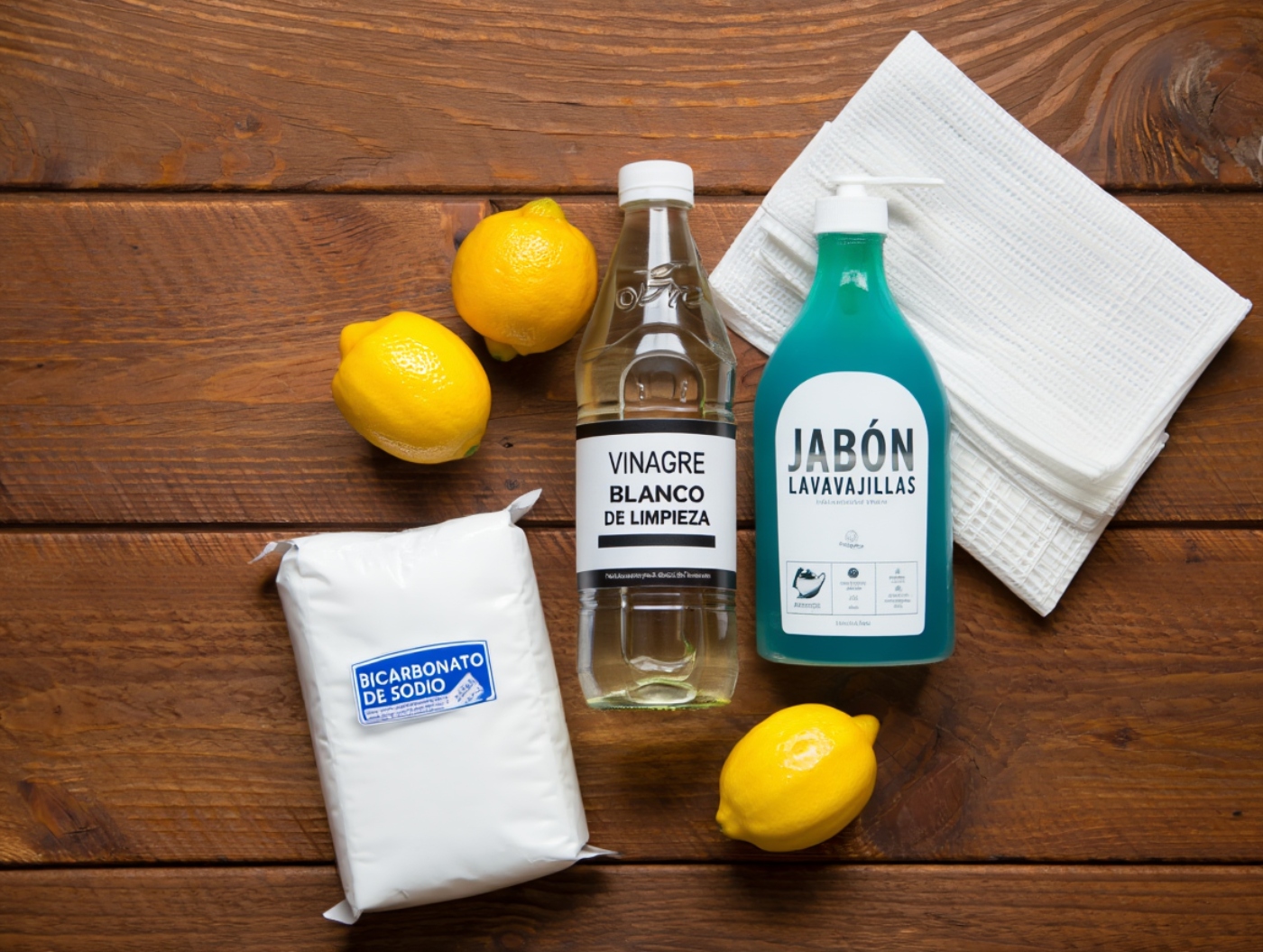 productos para limpiar los azulejos de la cocina