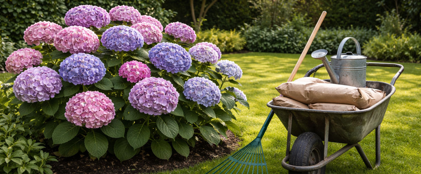 Guía para controlar y cambiar el color de las hortensias en el jardín