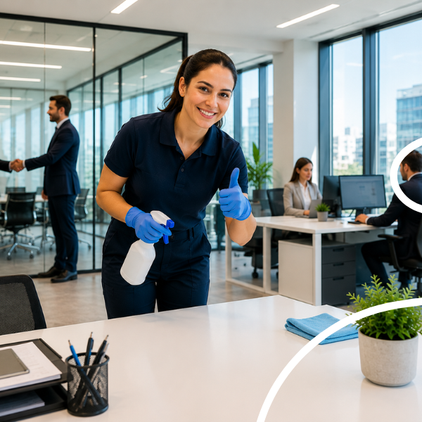 Cómo funciona un servicio profesional de limpieza de oficinas