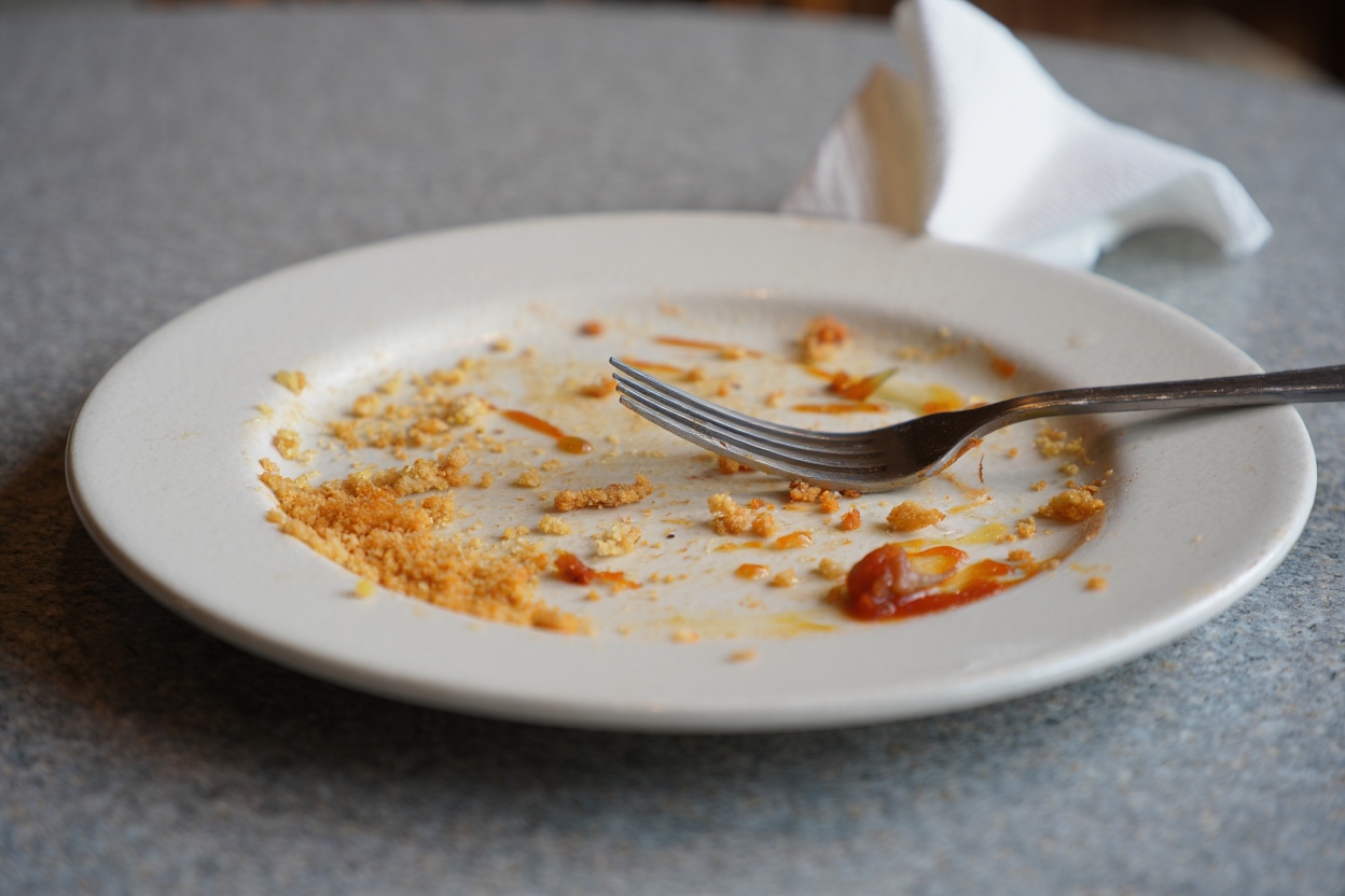restos de comida