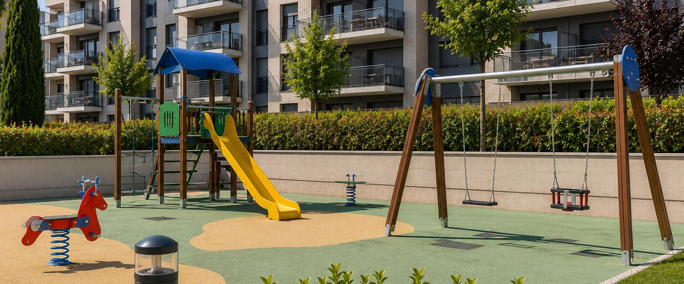 Mantenimiento de zonas de juego infantiles: normativa y buenas prácticas en comunidades