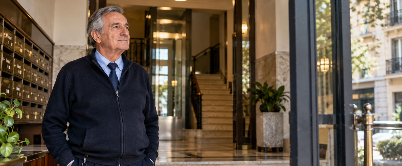 ¿Qué hacer cuando se jubila el portero de una comunidad de vecinos?